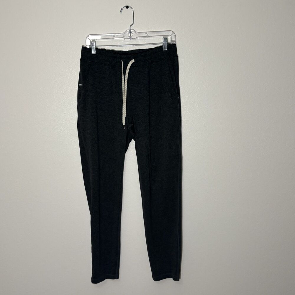 Vuori Men's Ponto Performance Pant 30"Large Black Heather